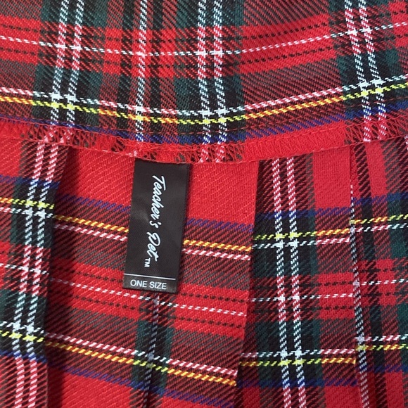 VNTG SEXY,PLAID,WRAP,PLEATED,VELCO,RIP OFF,SCHOOL GIRL,NAUGHTY,PREPPY EDUCATION - Picture 8 of 12